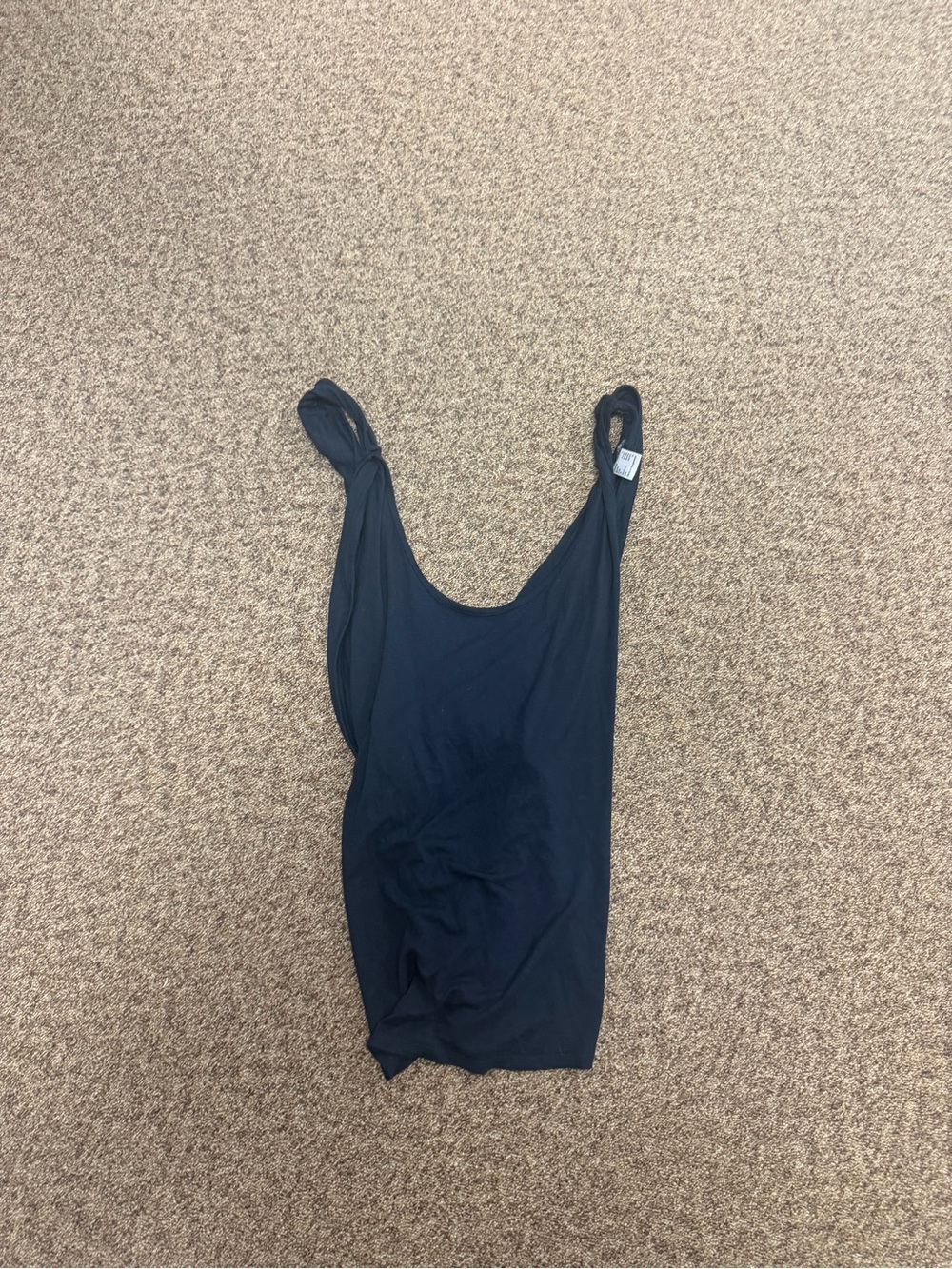 VENUS Black Scoop Neck Tank Top